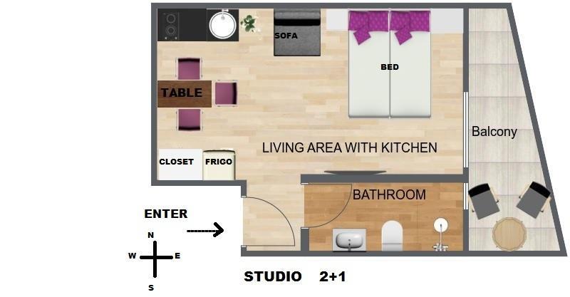Apartments Ursic Mb Brela Kamer foto